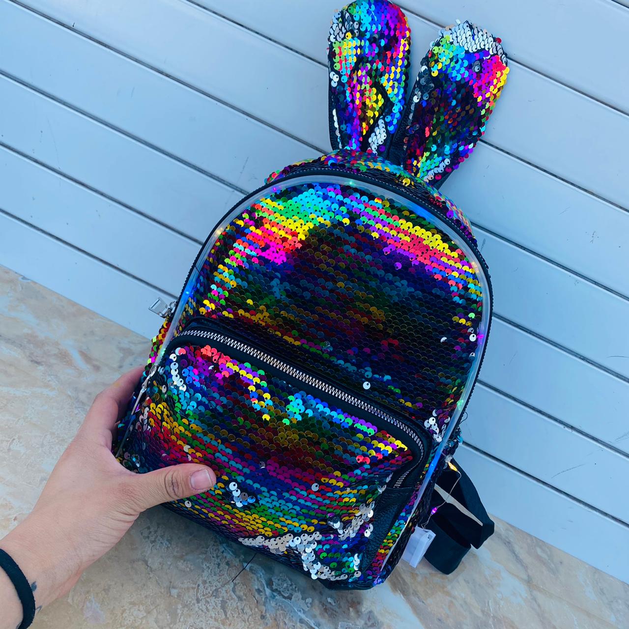 MCH LENTEJUELA CON LUZ LED $90 - Imagen 5