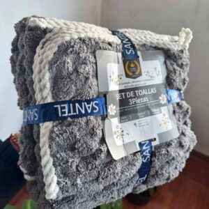 Trio de toallas $65