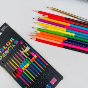 COLOR CON DOBLE PUNTA CAJA CON 12 PZAS $25