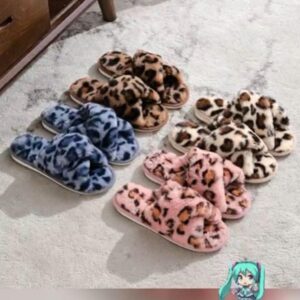 pantunfla  de  dama animal print $60