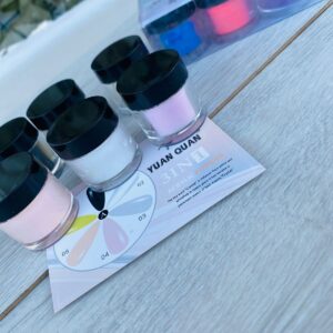 Acrilico 6 piezas $60.00