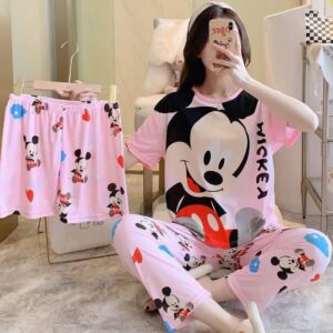 pijama triple de dama se envian colores surtidos $73