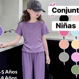 conjunto para niñas TE520 se envian colores surtidos y tallas surtidas $80