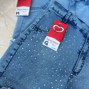 short dama mezclilla se envian tallas y colores surtidos $125