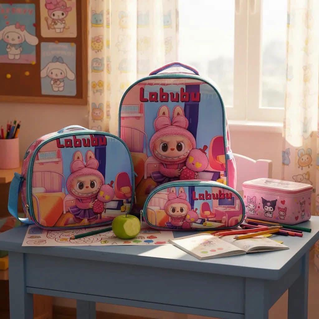 Mochila labubu $85.00 primaria - Imagen 3